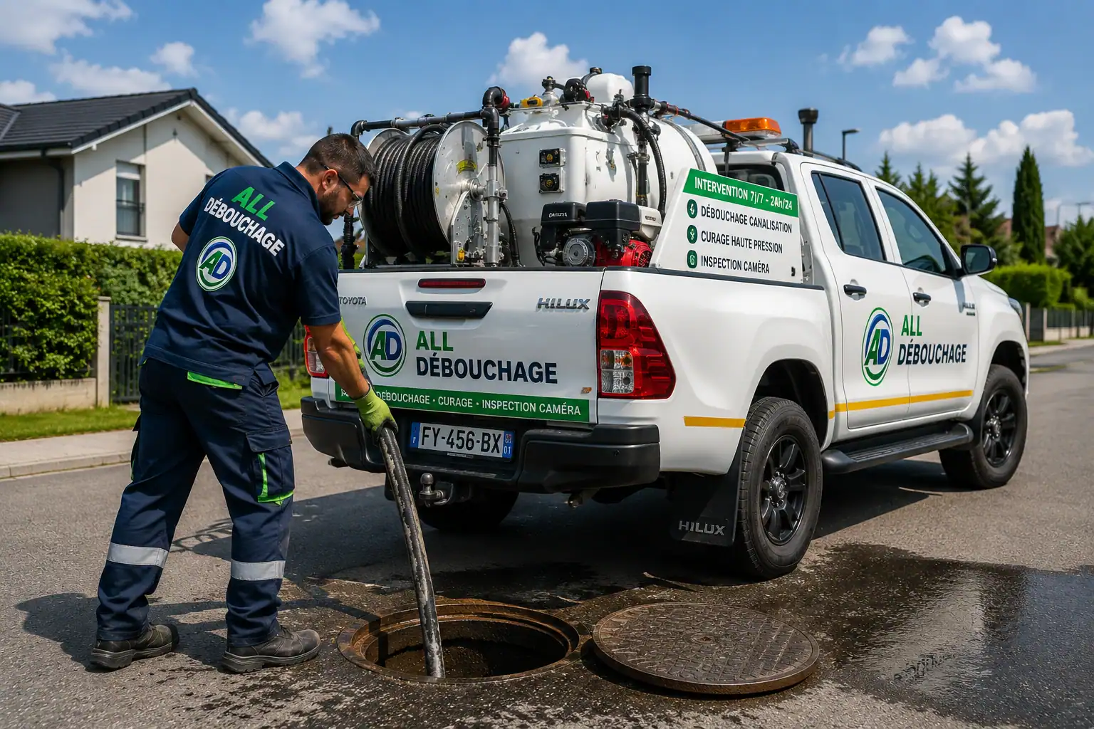 Assainissement et entretien des réseaux en Rhône-Alpes - All Débouchage